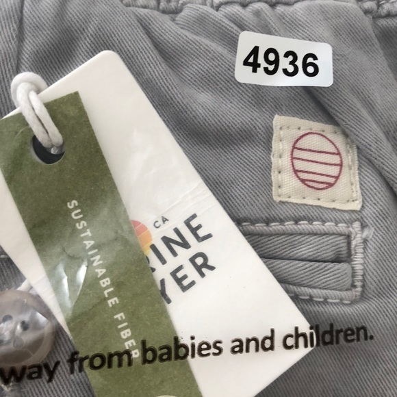 Marine Layer Saturday Jogger Pants Drawstring Waist Slim Fit Light Grey NWT XL - Picture 8 of 10